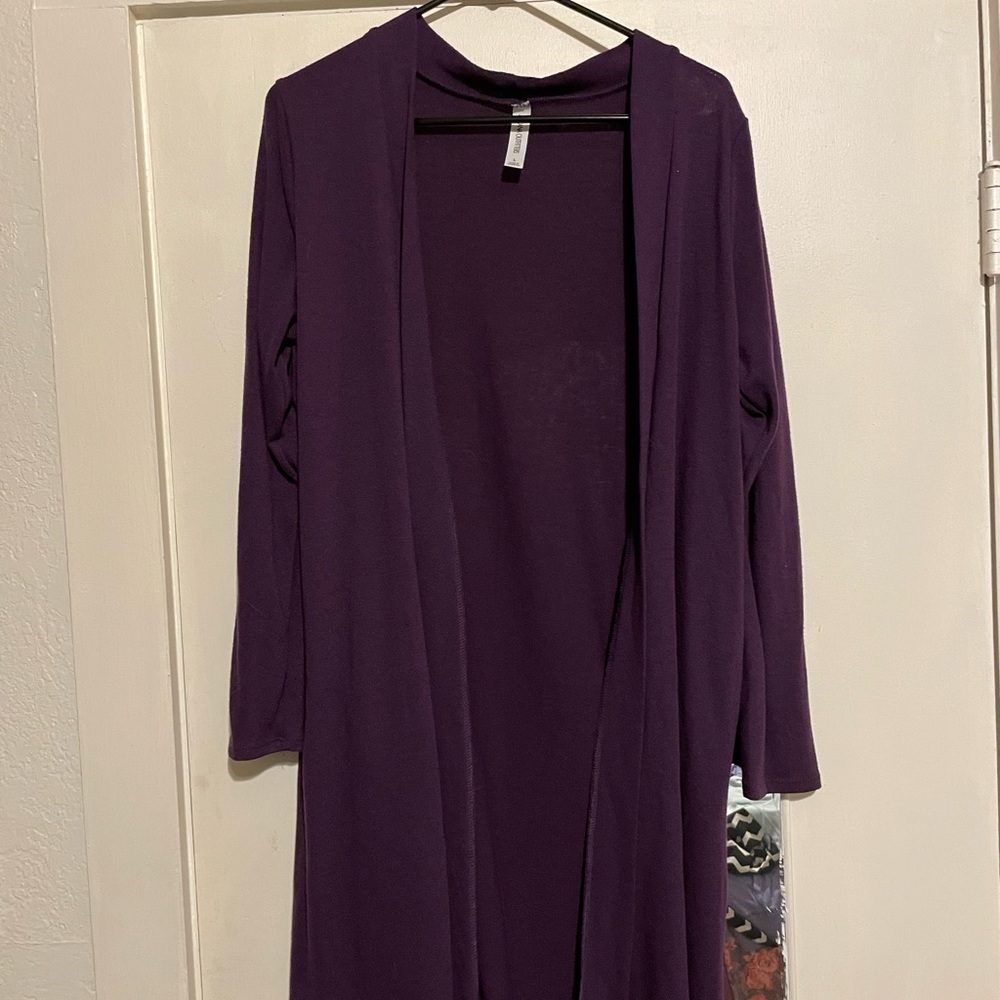 Long purple cover